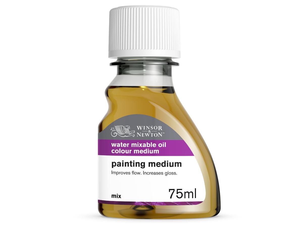WINSOR & NEWTON WATER MIXABLE OIL PAINTING MEDIUM 75ML 1