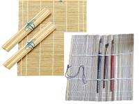 Bamboemat voor penselen