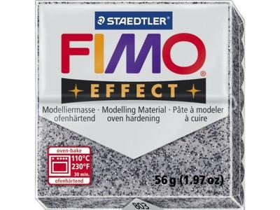 FIMO EFFECT BOETSEERKLEI 803 56GRAMS GRANIET GRIJS 1