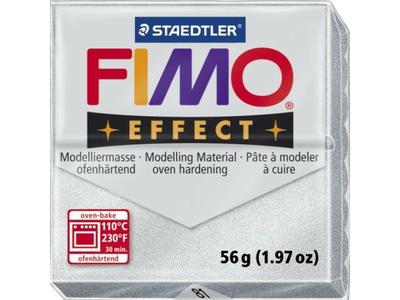 FIMO EFFECT BOETSEERKLEI 081 56GRAMS ZILVER 1