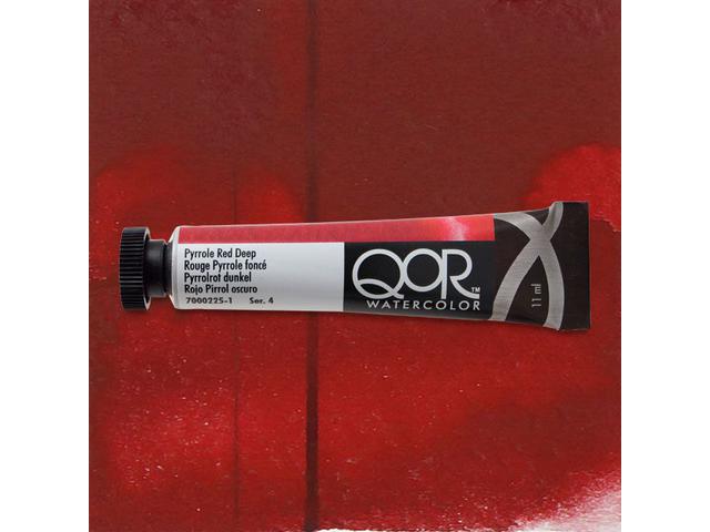 GOLDEN QOR WATERCOLOR TUBE 11ML SERIE 4 PYRROLE RED DEEP 1