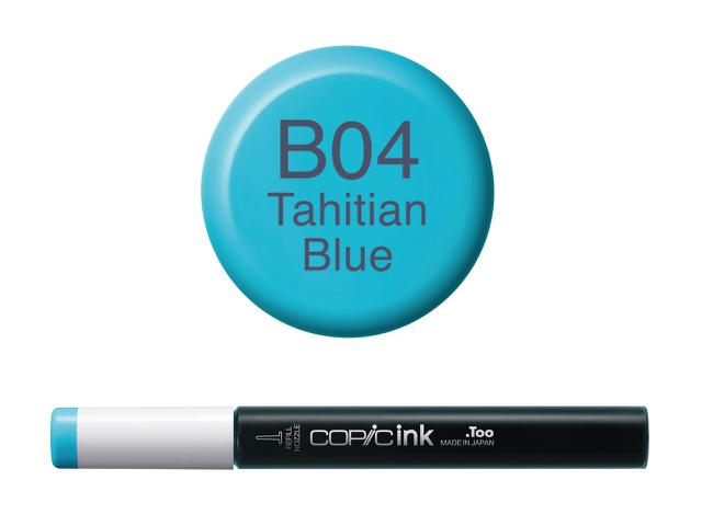 COPIC INKT NW B04 TAHITIAN BLUE 1