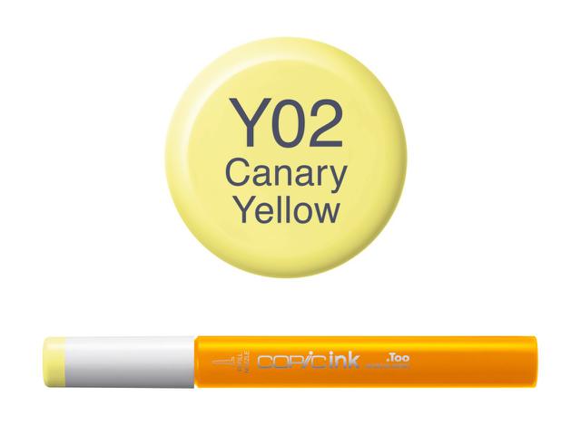 COPIC INKT NW Y02 CANARY YELLOW 1