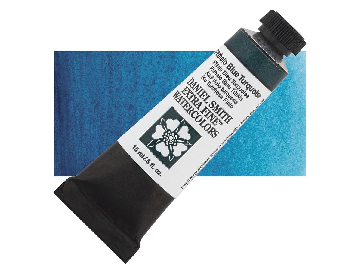 DANIEL SMITH WATERCOLOR S2 15ML 247 PHTHALO BLUE TURQUOISE 1
