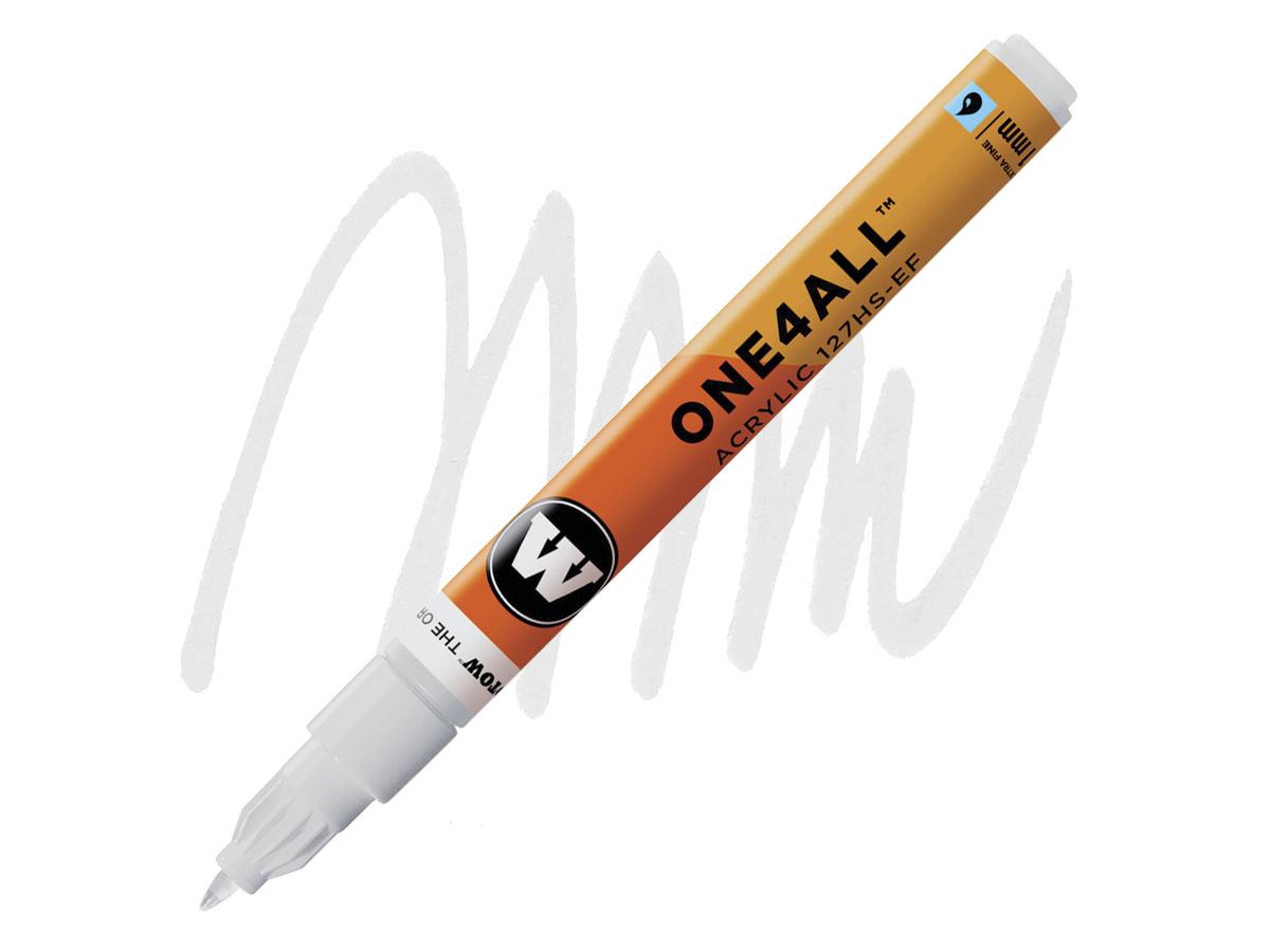 MOLOTOW ONE4ALL MARKER 127HS 160 1MM SIGNAL WHITE 1