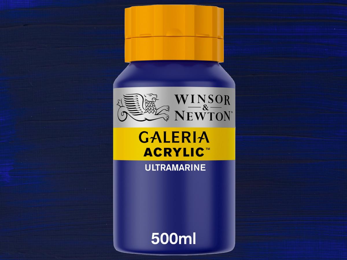 WINSOR & NEWTON GALERIA ACRYLIC 500ML 660 ULTRAMARINE 1