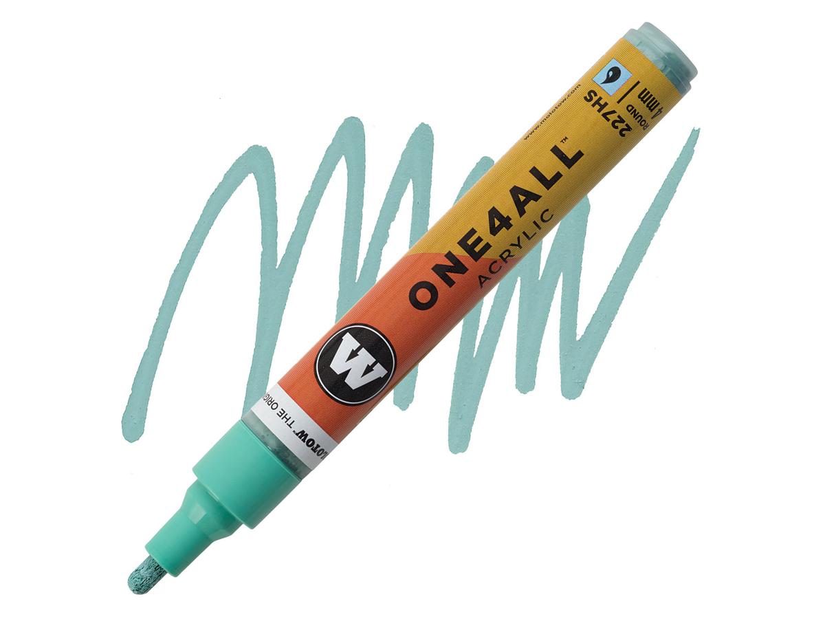 MOLOTOW ONE4ALL MARKER 227HS 020 4MM LAGOON BLUE PASTEL 1