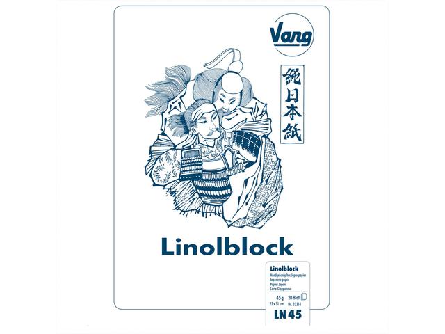 VANG LINOLBLOCK 23X31CM 20VEL 45GR JAPANS PAPIER 1