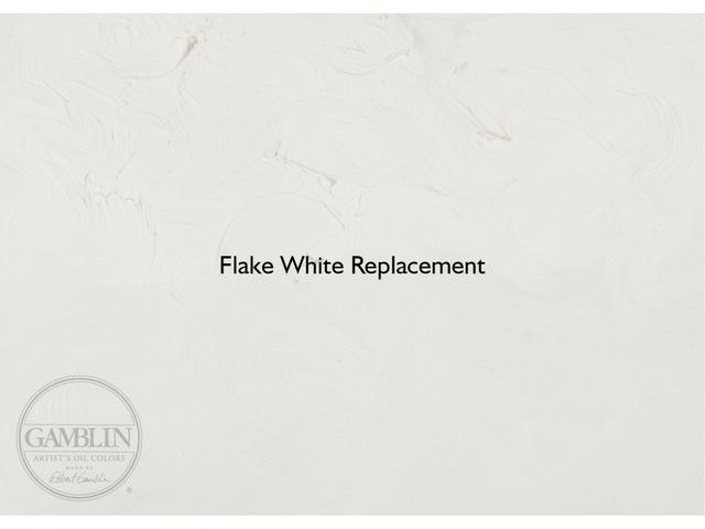 GAMBLIN 37ML S1 1825 FLAKE WHITE REPLACEMENT AG 1