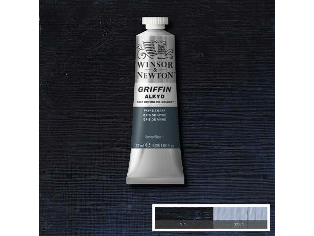 WINSOR & NEWTON GRIFFIN ALKYDVERF 37ML S1 465 PAYNES GREY 1