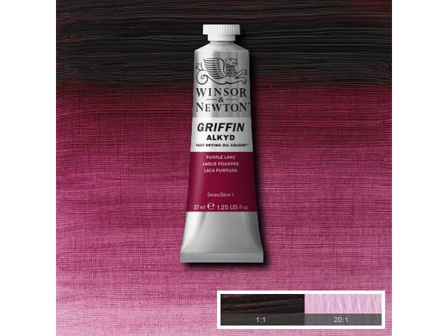 WINSOR & NEWTON GRIFFIN ALKYDVERF 37ML S1 544 PURPLE LAKE 1