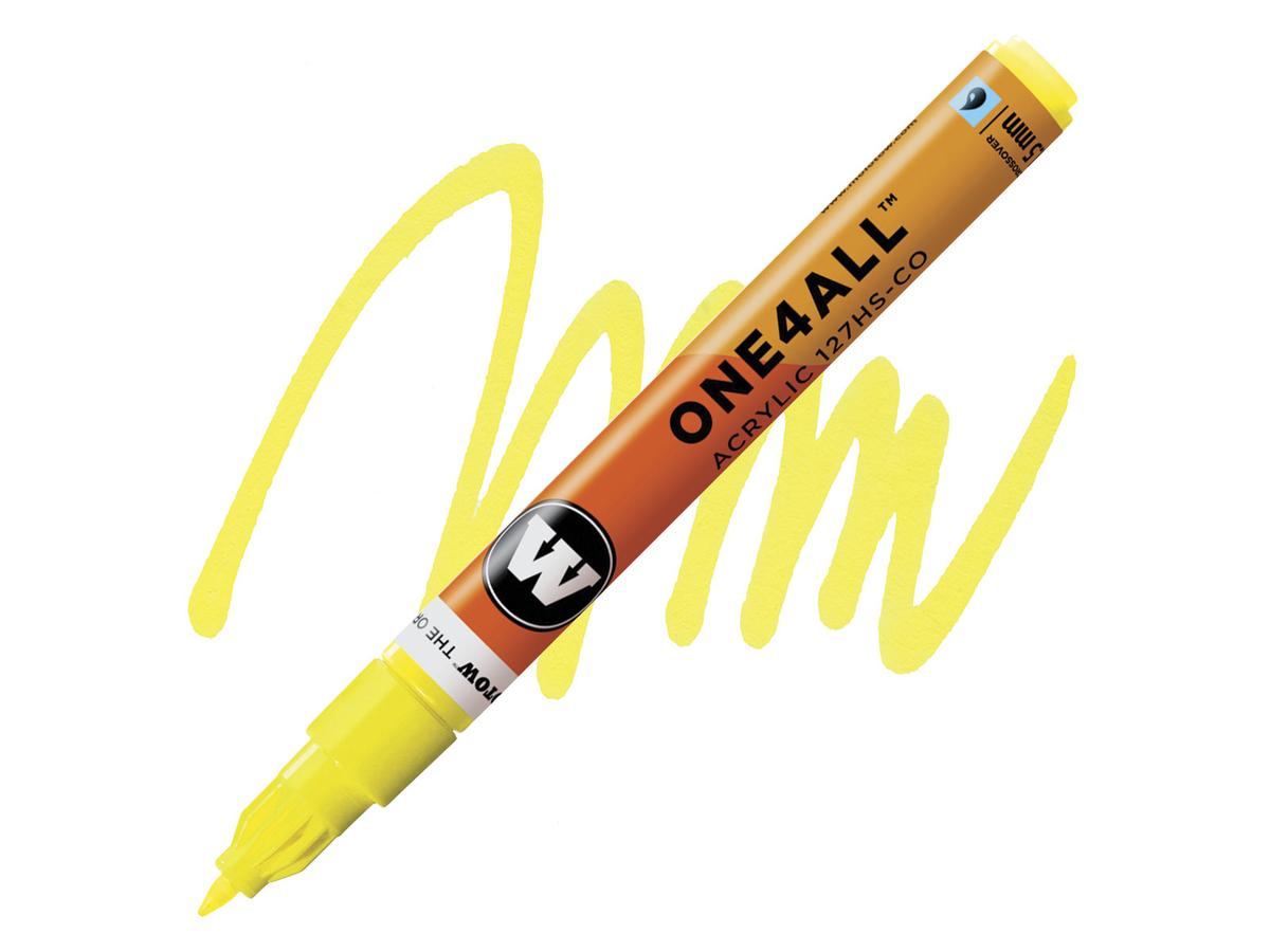 MOLOTOW ONE4ALL CROSSOVER 220 1,5MM 127HS-CO NEON YELLOW 1