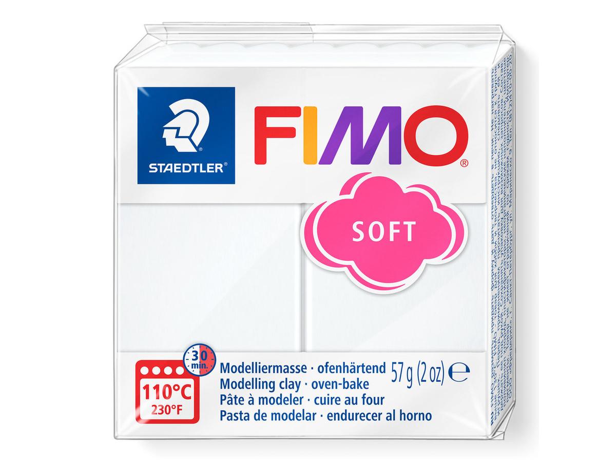FIMO SOFT BOETSEERKLEI 57GRAM WIT  1