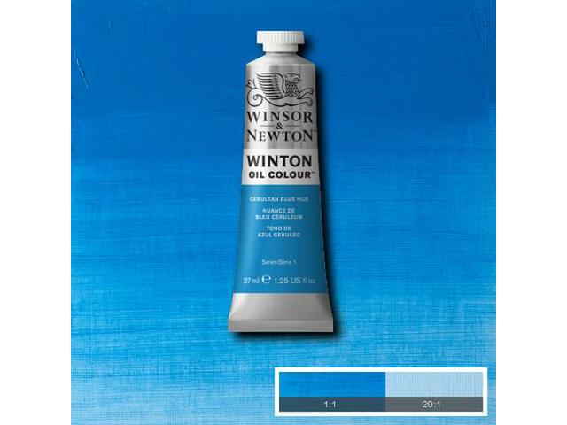 WINSOR & NEWTON WINTON OLIEVERF 200ML S1 138 CERULEAN BLUE HUE 1