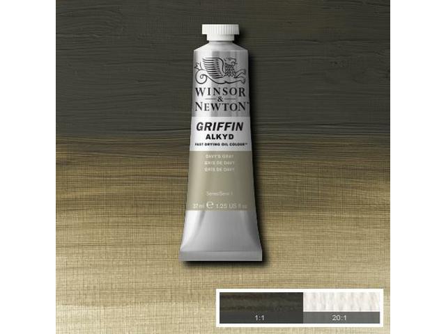 WINSOR & NEWTON GRIFFIN ALKYDVERF 37ML S1 217 DAVY'S GREY 1