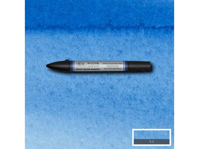 WINSOR & NEWTON WATER COLOUR MARKER S2 514 PHTHALO BLUE RED SHADE 1