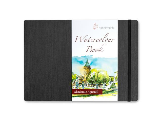 HAHNEMÜHLE WATERCOLOUR BOOK AQUARELPAPIER A5 200GRAM LANDSCAPE 30VEL 1