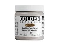GOLDEN ACRYLVERF 118ML S5 4078 GOLD MICA FLAKE LARGE