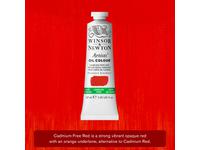 WINSOR & NEWTON OLIEVERF 37ML S4 901 CADMIUM-FREE RED