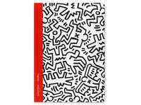 CARAN D'ACHE SCHETSBOEK KEITH HARING A5 90GRAM DOTTED LINES HARD COVER
