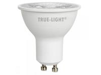 TRUE-LIGHT LED LAMP 6,5WATT DIMBAAR - GU10 FITTING