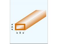 PROFIEL GLASHELDER BUIS BRUIN (A=)3,0X6,0MM 33CM 443-55/3