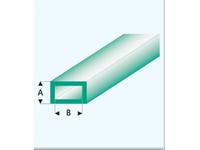PROFIEL GLASHELDER BUIS GROEN (A=)3,0X6,0MM 33CM 444-55/3