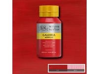 WINSOR & NEWTON GALERIA ACRYLIC 500ML 095 CADMIUM RED HUE