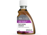 WINSOR & NEWTON WATER MIXABLE OIL FAST DRYING MEDIUM 250ML