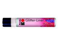 MARABU GLITTER LINER 25ML 570 WIT