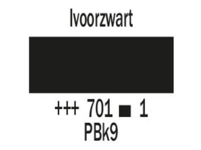 COBRA ARTIST OLIEVERF 40ML S1 701 IVOORZWART 2