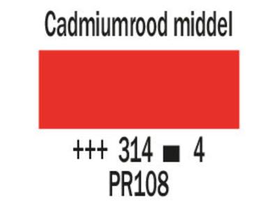 COBRA ARTIST OLIEVERF 40ML S4 314 CADMIUMROOD MIDDEL 2