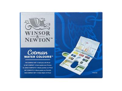 WINSOR & NEWTON COTMAN AQUARELSET COMPACTSET 14 NAPJES 3