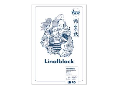 VANG LINOLBLOK 31X46CM  20VEL 45GRAMS JAPANS PAPIER 2